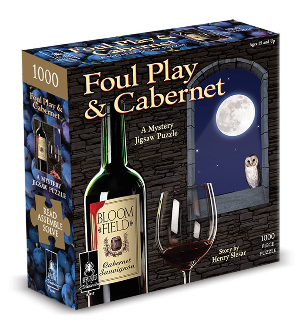 Foul Play & Cabernet-Classic Mystery Jigsaw Puzzle