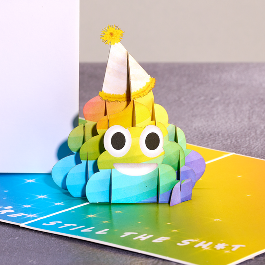 Holy Crap You’re Old 3D Pop-Up Birthday Card