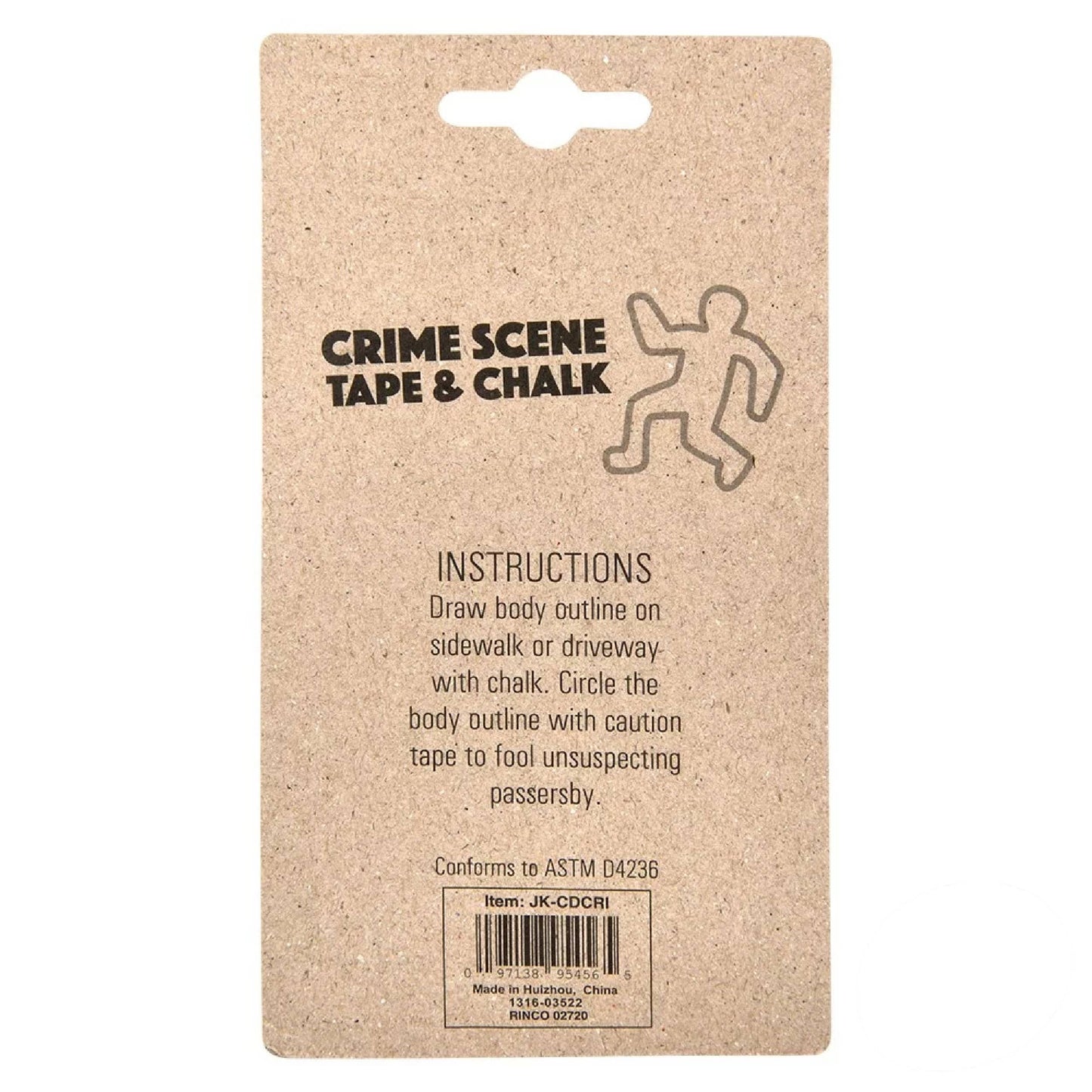 Crime Scene Tape and Chalk Set