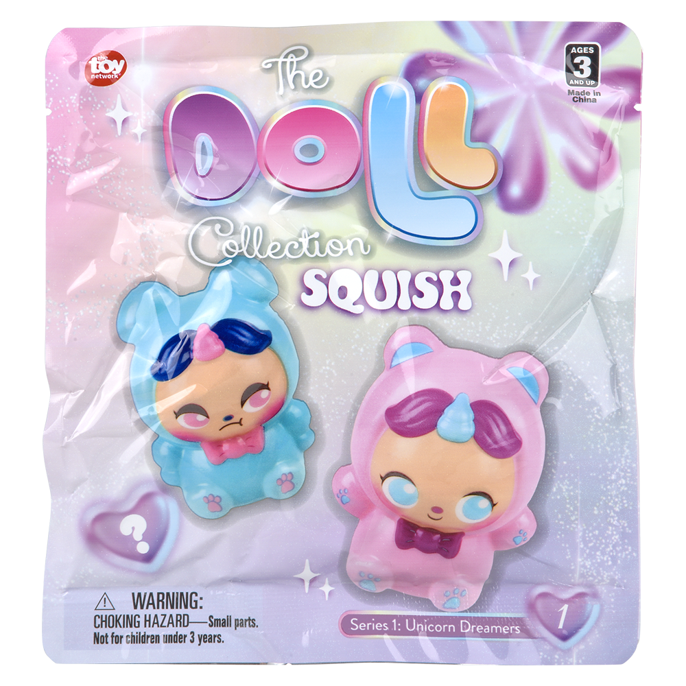 4" BLIND BAG SQUISH DOLL 1PC