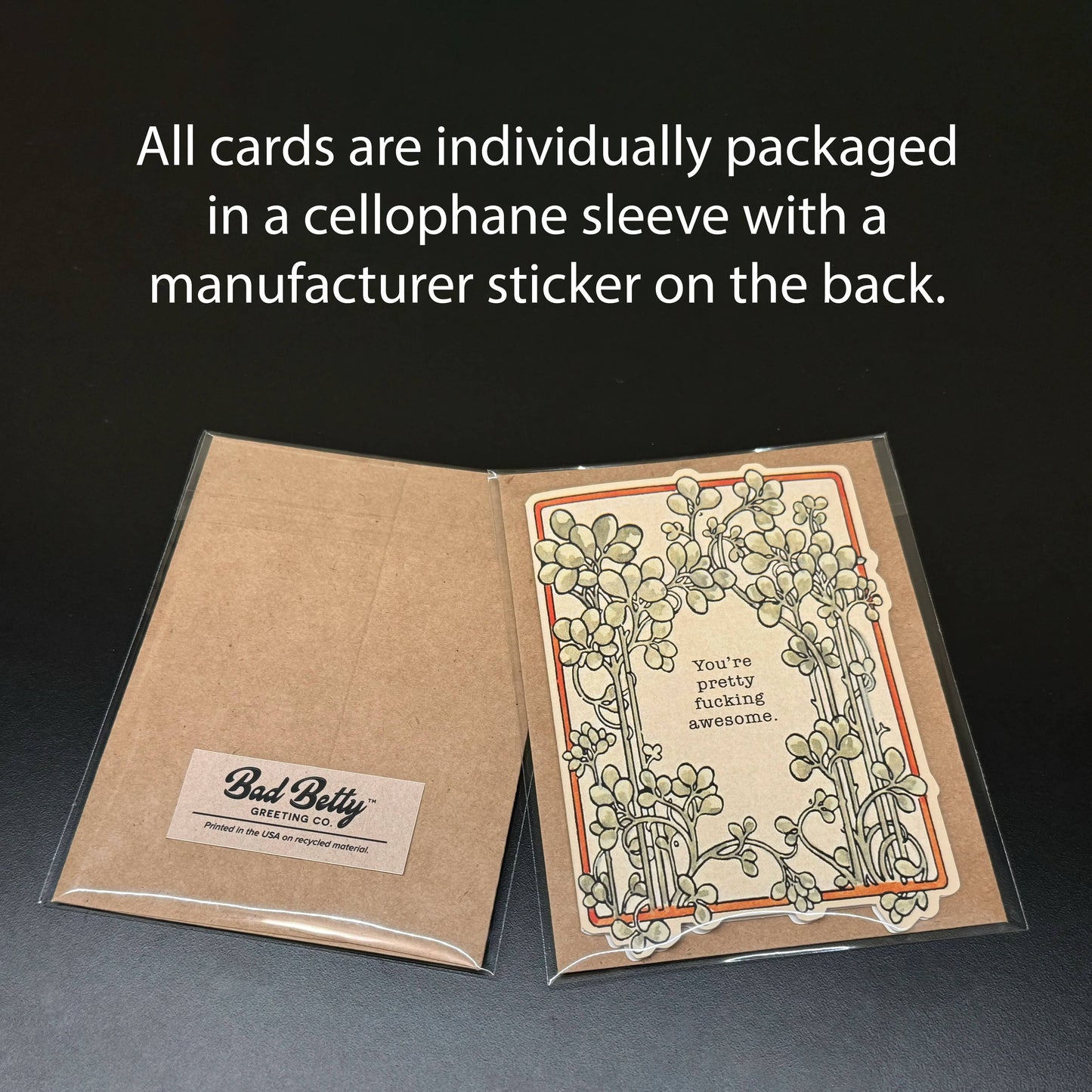 Here for the Mandatory Fun - Military Card