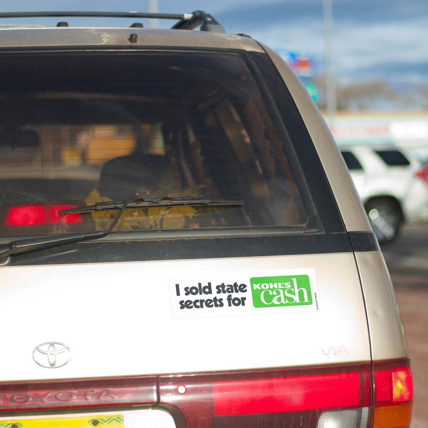 I sold STATE SECRETS for CASH Bumper Sticker