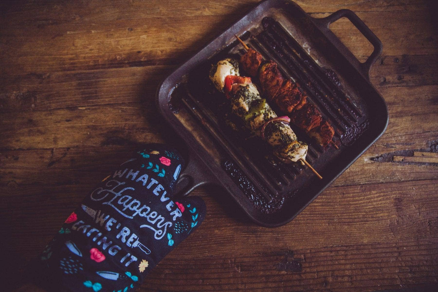 Whatever Happens We're Eating It Oven Mitt