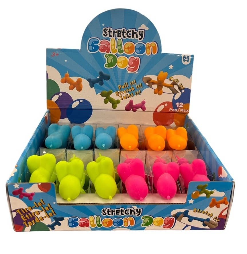 Stretchy Balloon Dog - choose your color