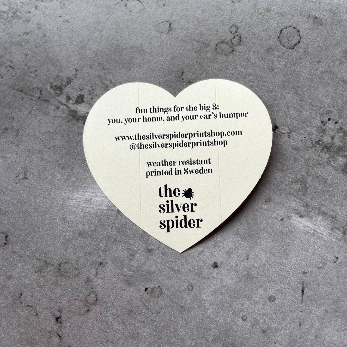 The Silver Spider - Hot dogs heart sticker // foodie cooking chef gifts deli