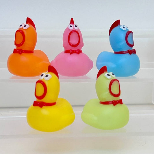 Colorful Mini Chicken Figurine