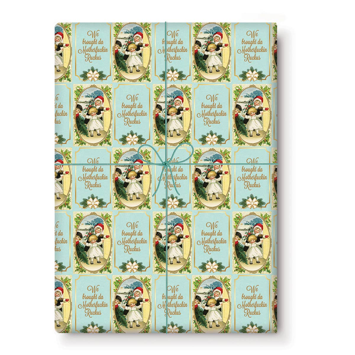 Da Motherfuckin Ruckus Wrapping Paper (Roll of 3 Sheets)