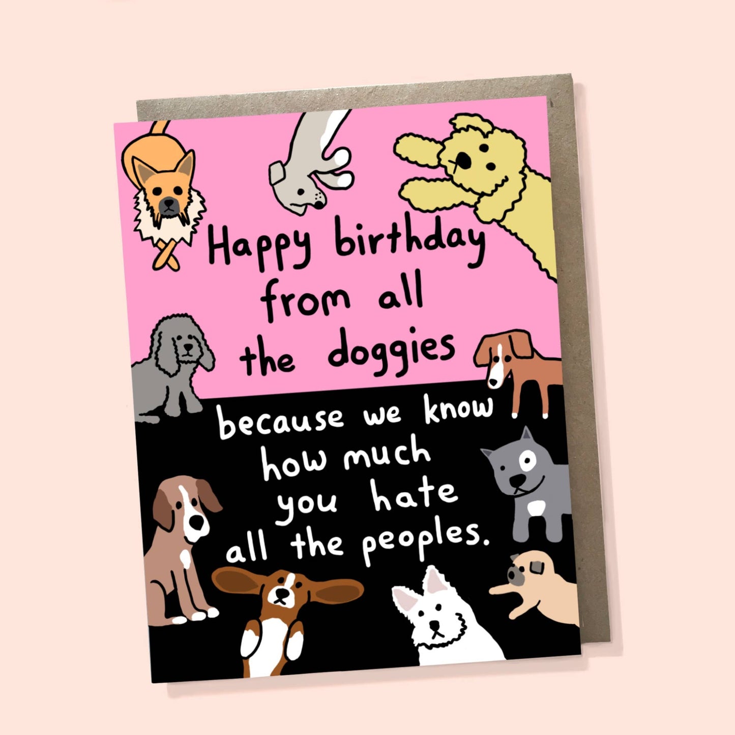 Happy Birthday From All The Doggies