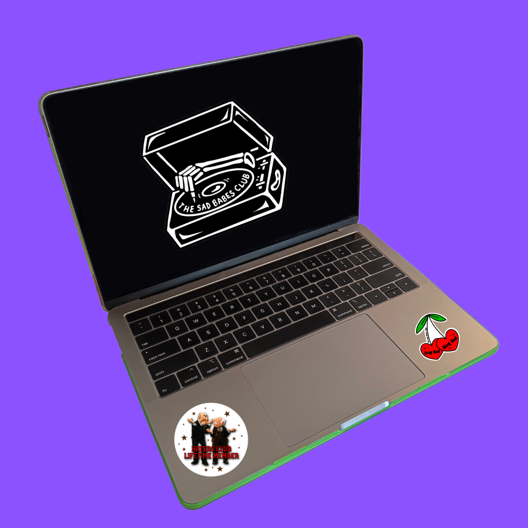 Lifetime haters club member Sticker
