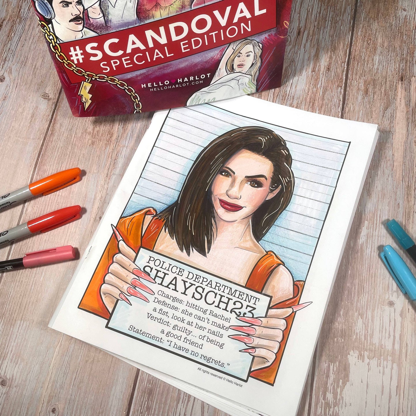 Pump Rules Vol. 2: Scandoval Coloring Book