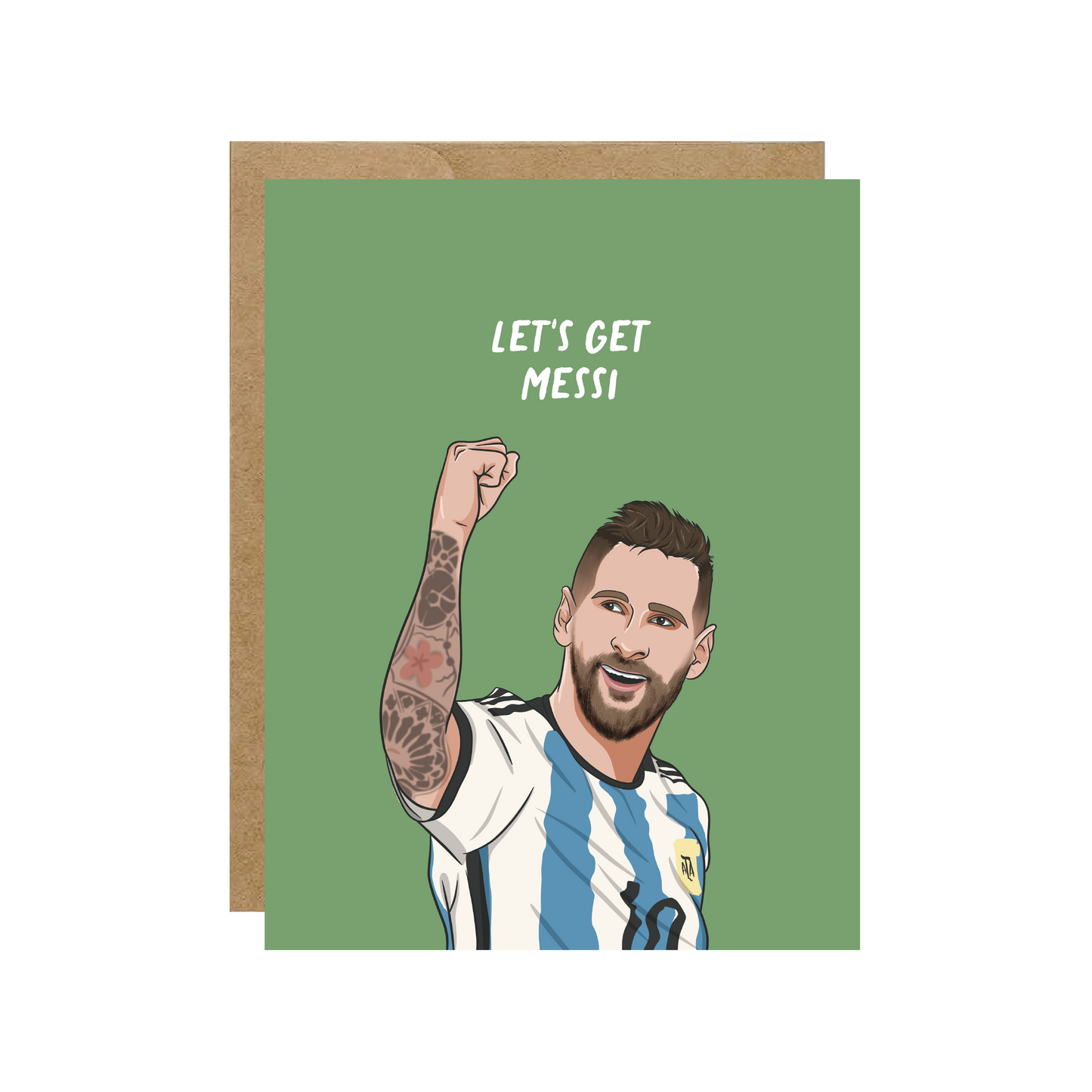 Let's Get Messi Greeting Card