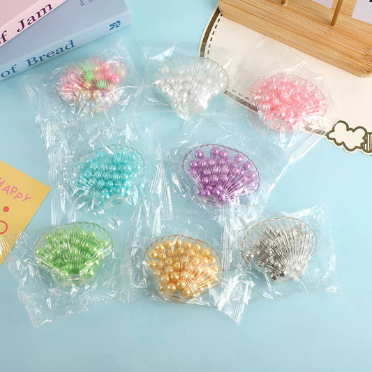 Beach shell with mini Ball Squishy Squeeze Toy Fidget Toy