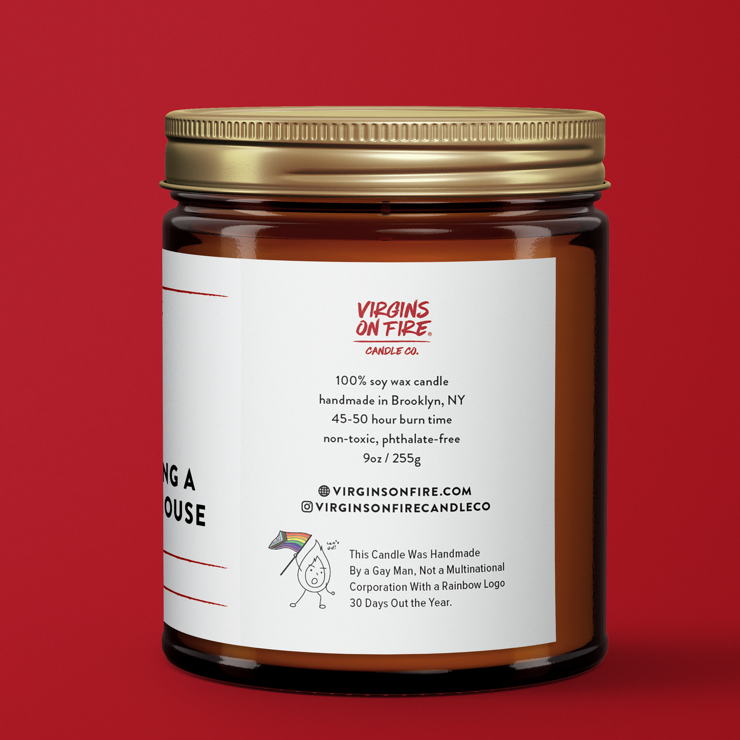 FUCK IT, I'M BUYING A BEACH HOUSE (Teakwood) ☀️ Soy Candle