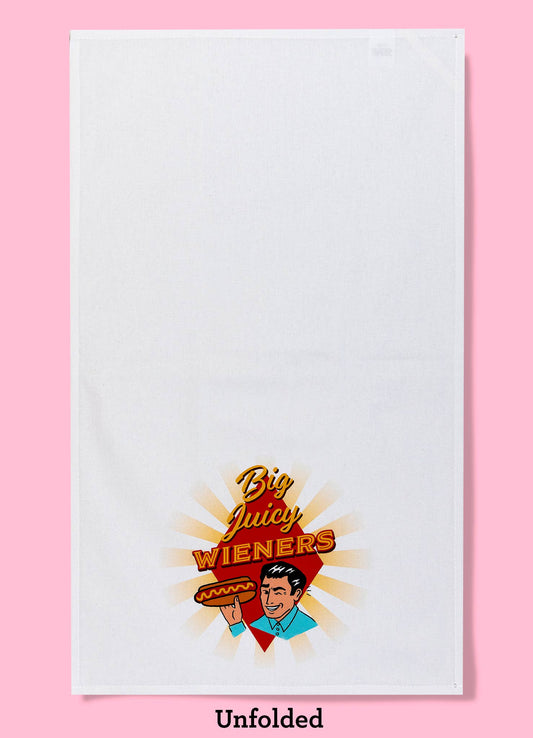 Big Juicy Wieners Dishtowel