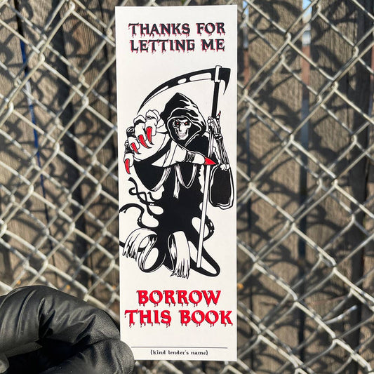 Thanks For Letting Me Borrow This Book Bookmark