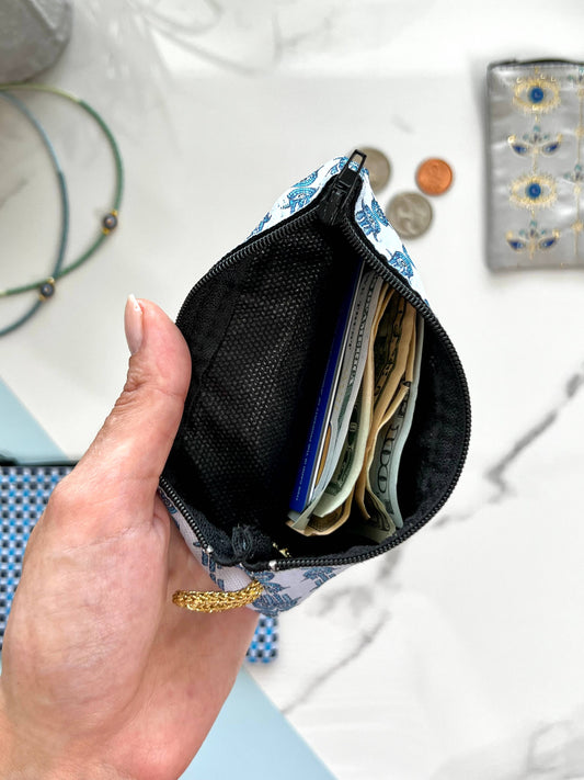 Umays Boho - Mandala Change Pouch, Fabric Coin Purse