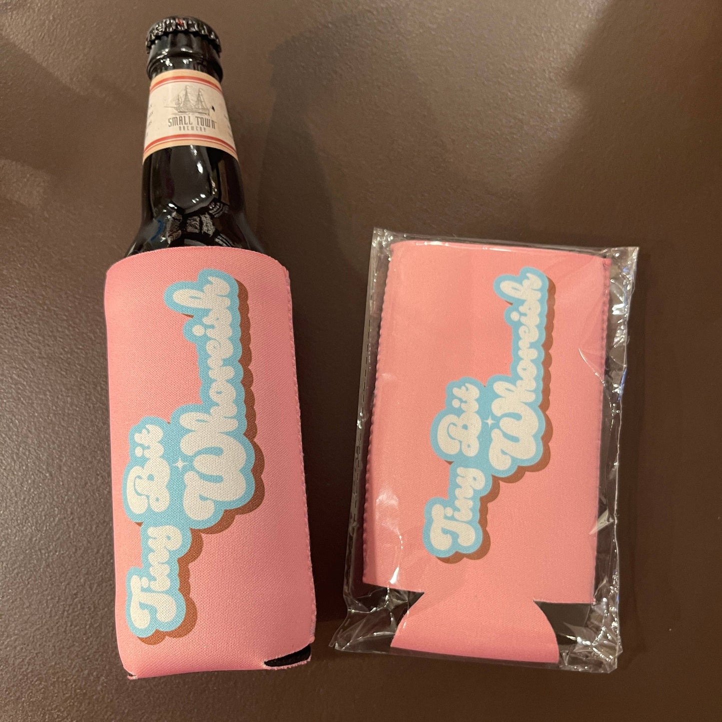 Drink Koozie for Parties - Tiny Bit Whoreish