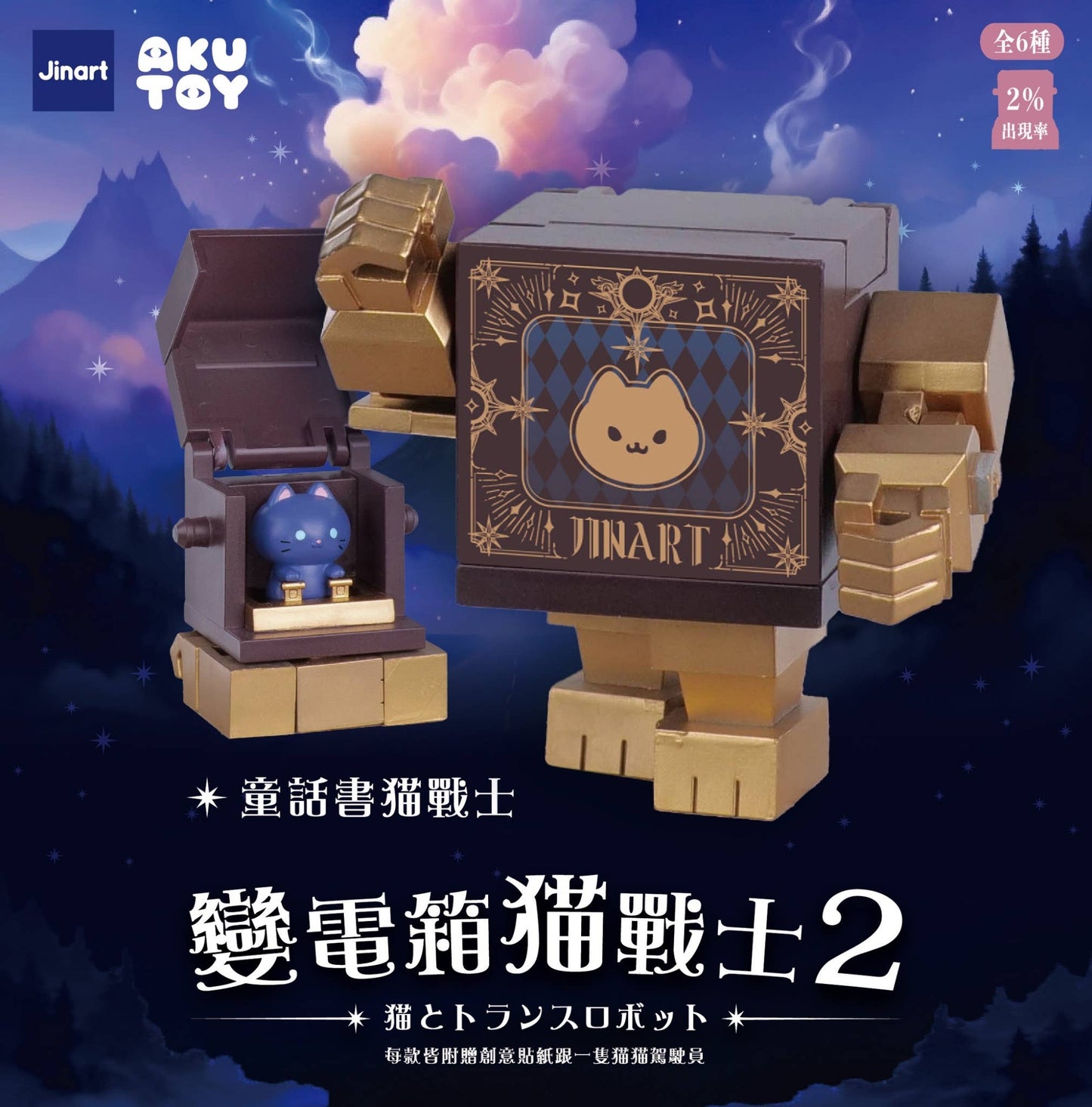 Transformer Cats Vol.2 Blind Box