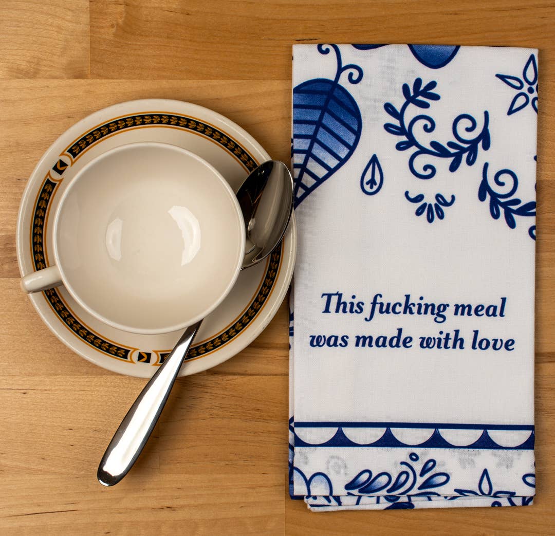Fucking Meal Made With Love cloth napkin - Set of 4