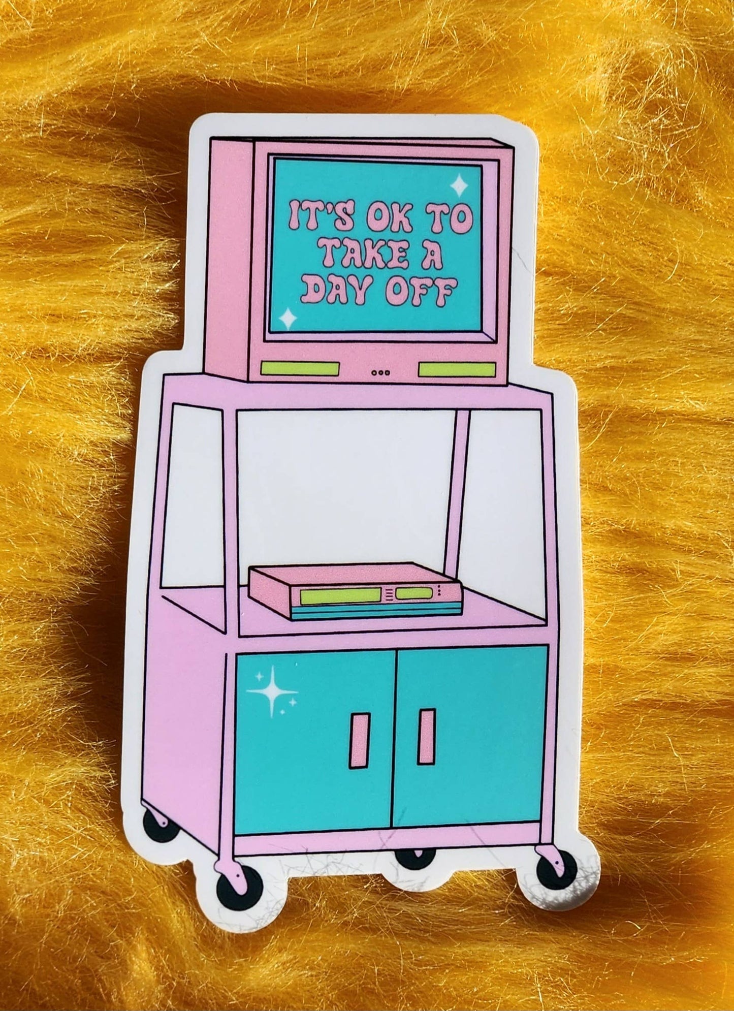 It's OK to Take a Day Off Sticker