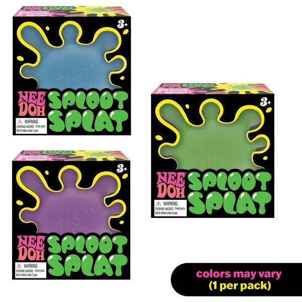 Nee Doh Sploot Splat Squishy Fidget Stress Ball Toy (1pc)