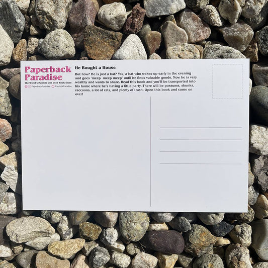 He Bought a House Postcard