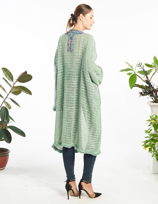 Kathmandu Imports - COTTON KIMONO (KT-1518)