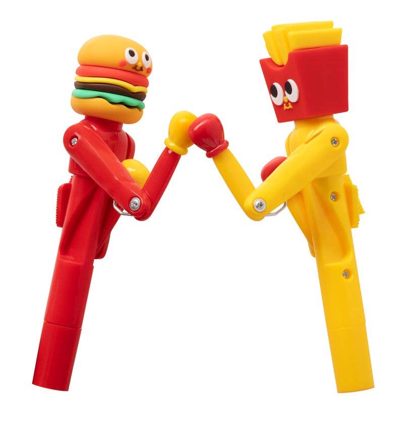 FOOD FIGHT ACTION Pen Set of 2 Pens