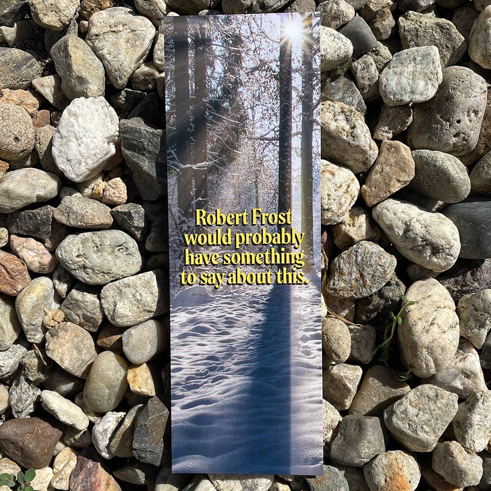 Robert Frost Bookmark