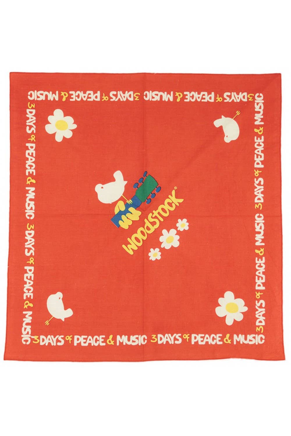Sunshine Joy - Woodstock Bandana 22x22
