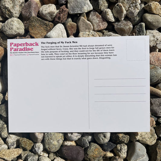The Forging of My Fuck Men Postcard