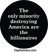 BUTTON: The only minority DESTROYING AMERICA