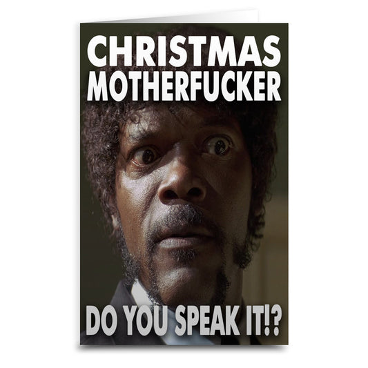 Samuel L Jackson Christmas Card