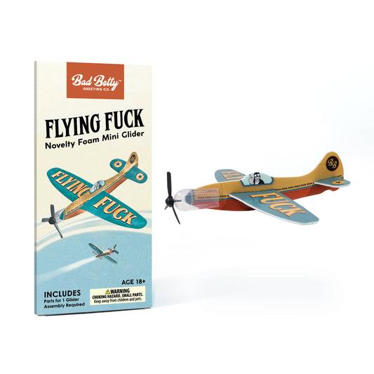 Novelty Toy Foam Glider Flying Fuck