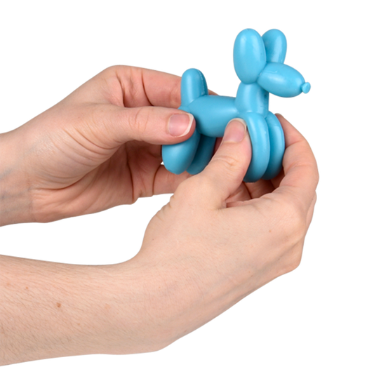 3.5" STRETCHY AND SAND BALLOON DOG 1PC