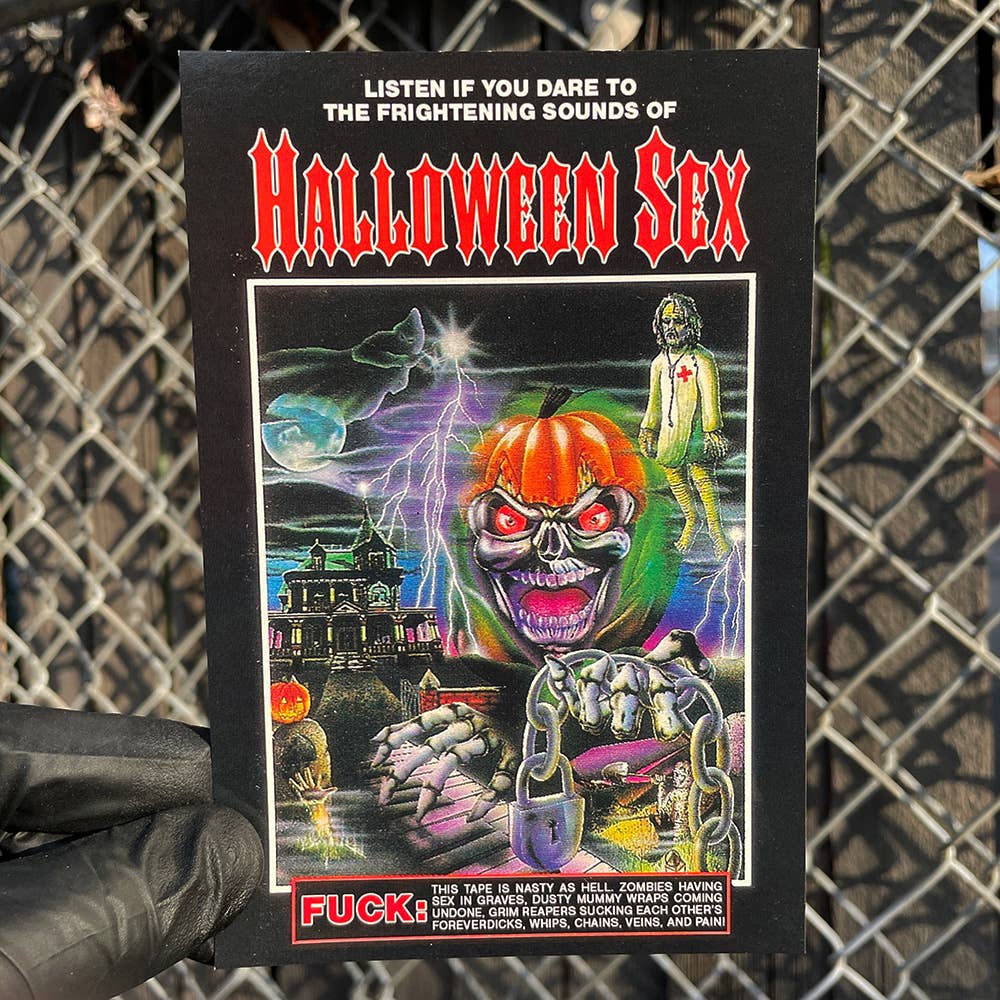 Halloween Sex Postcard