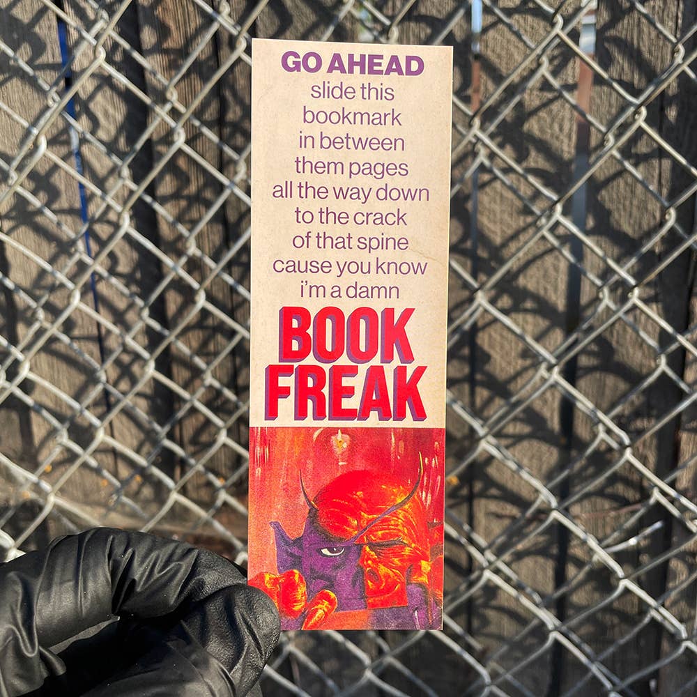 Book Freak Bookmark