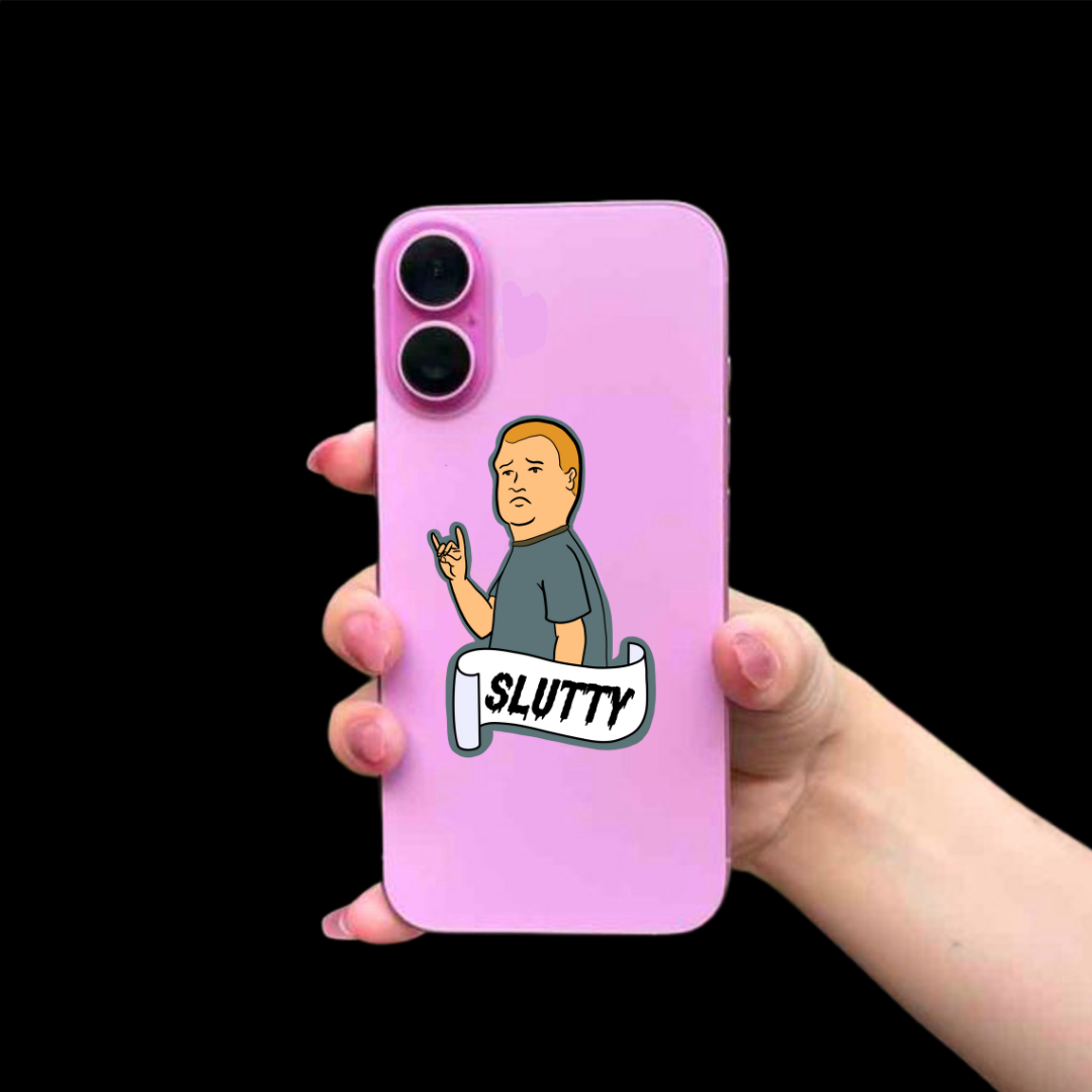 Slutty bobby Sticker