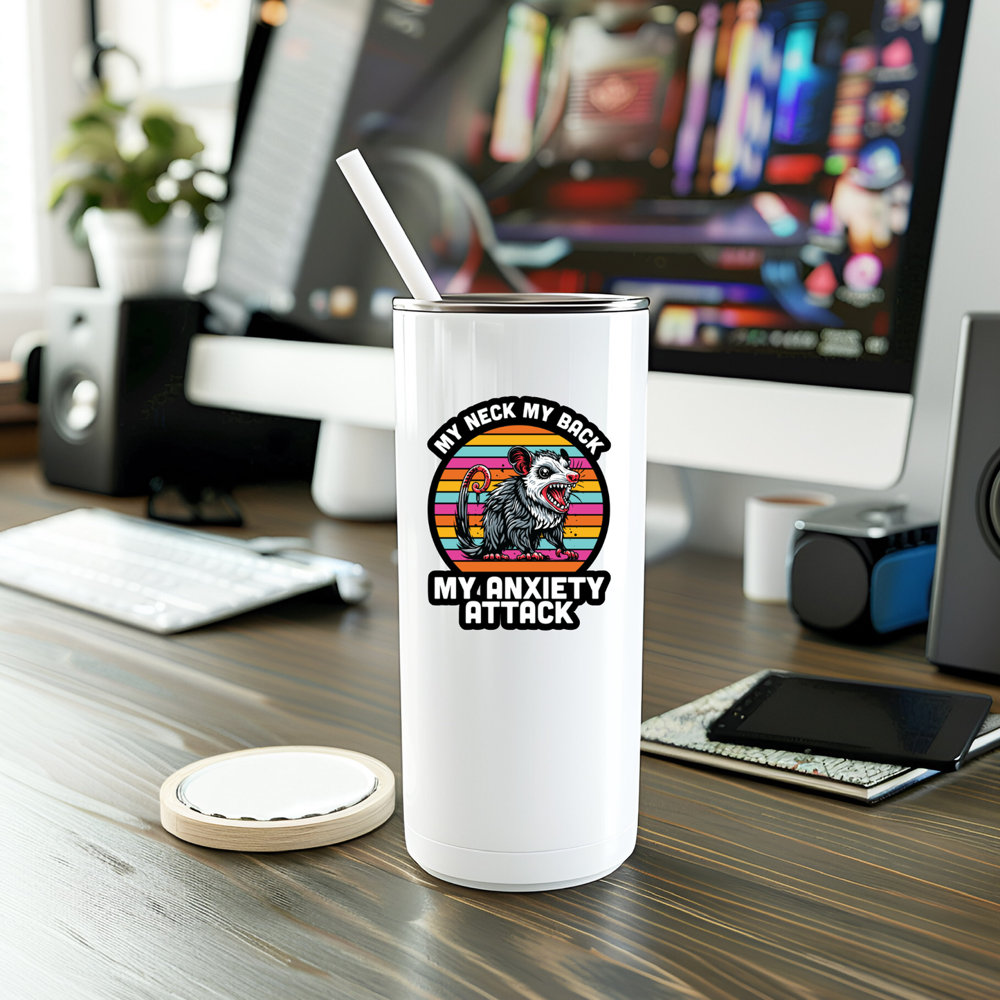 My Anxiety Attack Vinyl Sticker