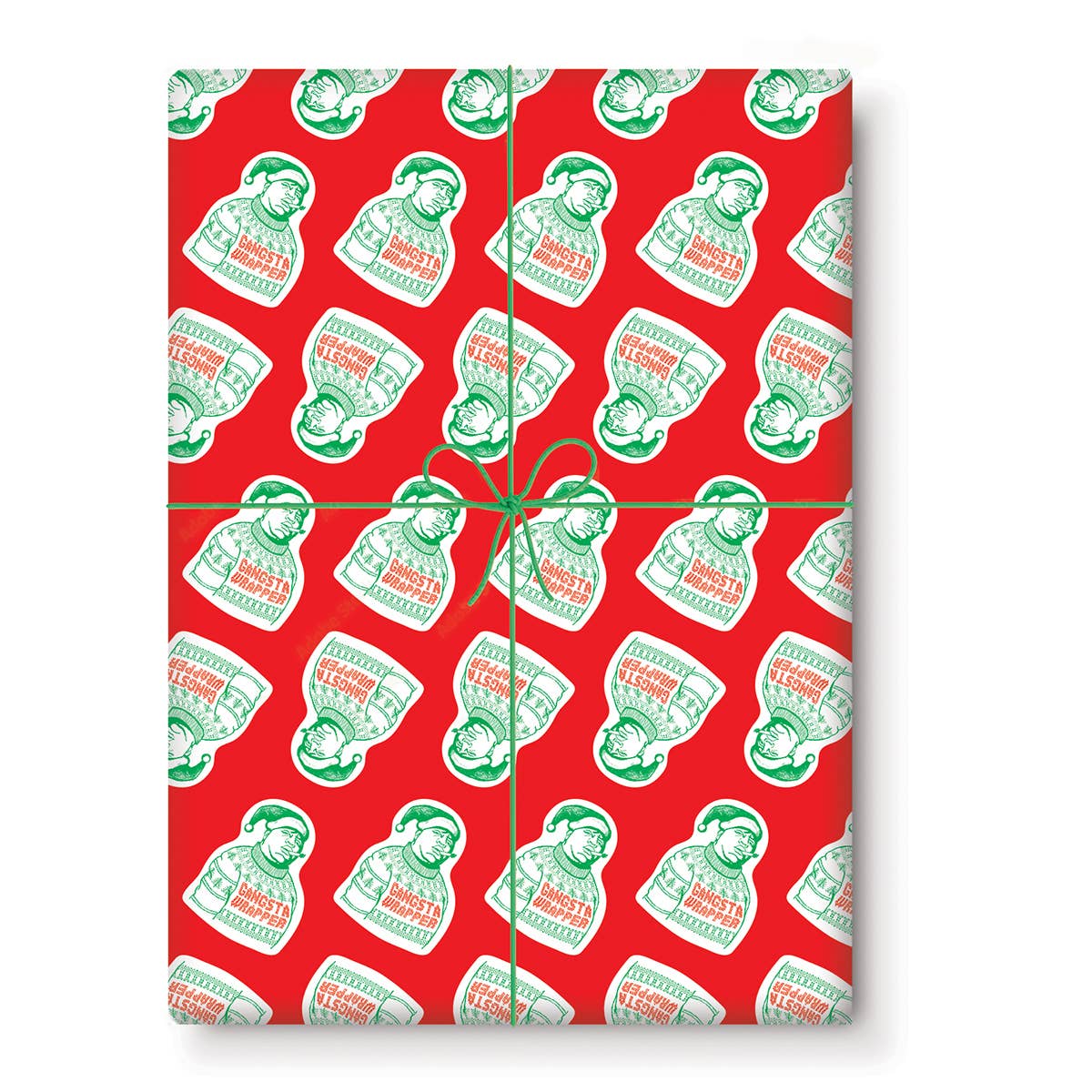 Gangsta Wrapper Biggie Gift Wrapping Paper Roll of 3 Sheets