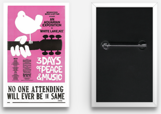 Showprint  Concert Poster Buttons 1.75" x 2.75"