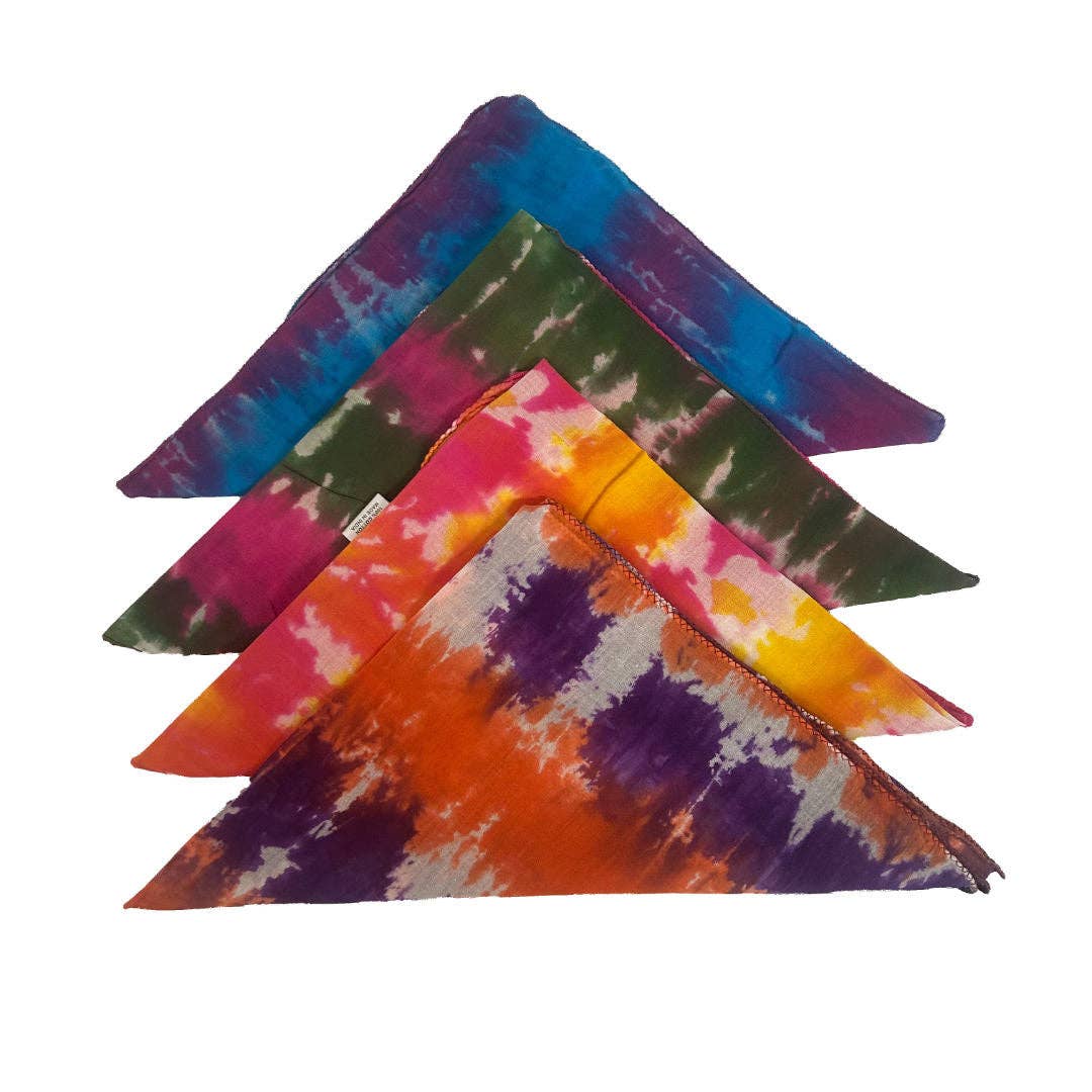 Shop Therapy - Tie Dye Design Cotton Bandana