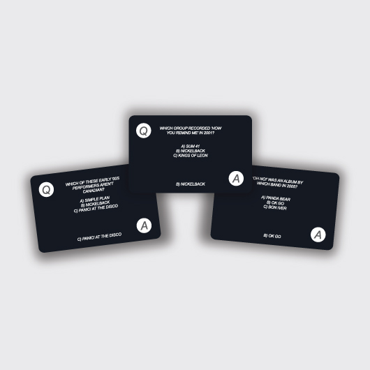 Super 00s Trivia Card Pack