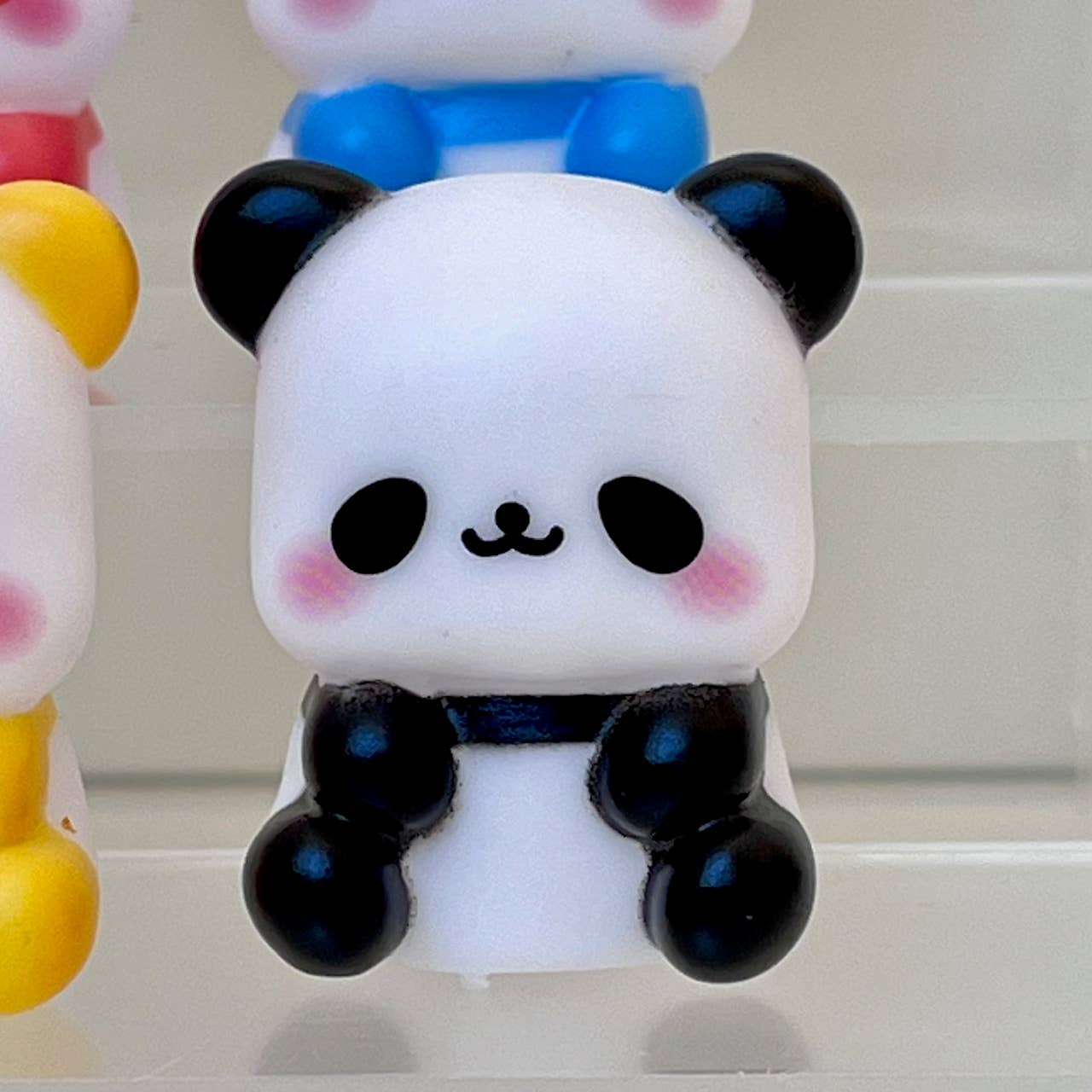 Colorful Panda mini Figurines