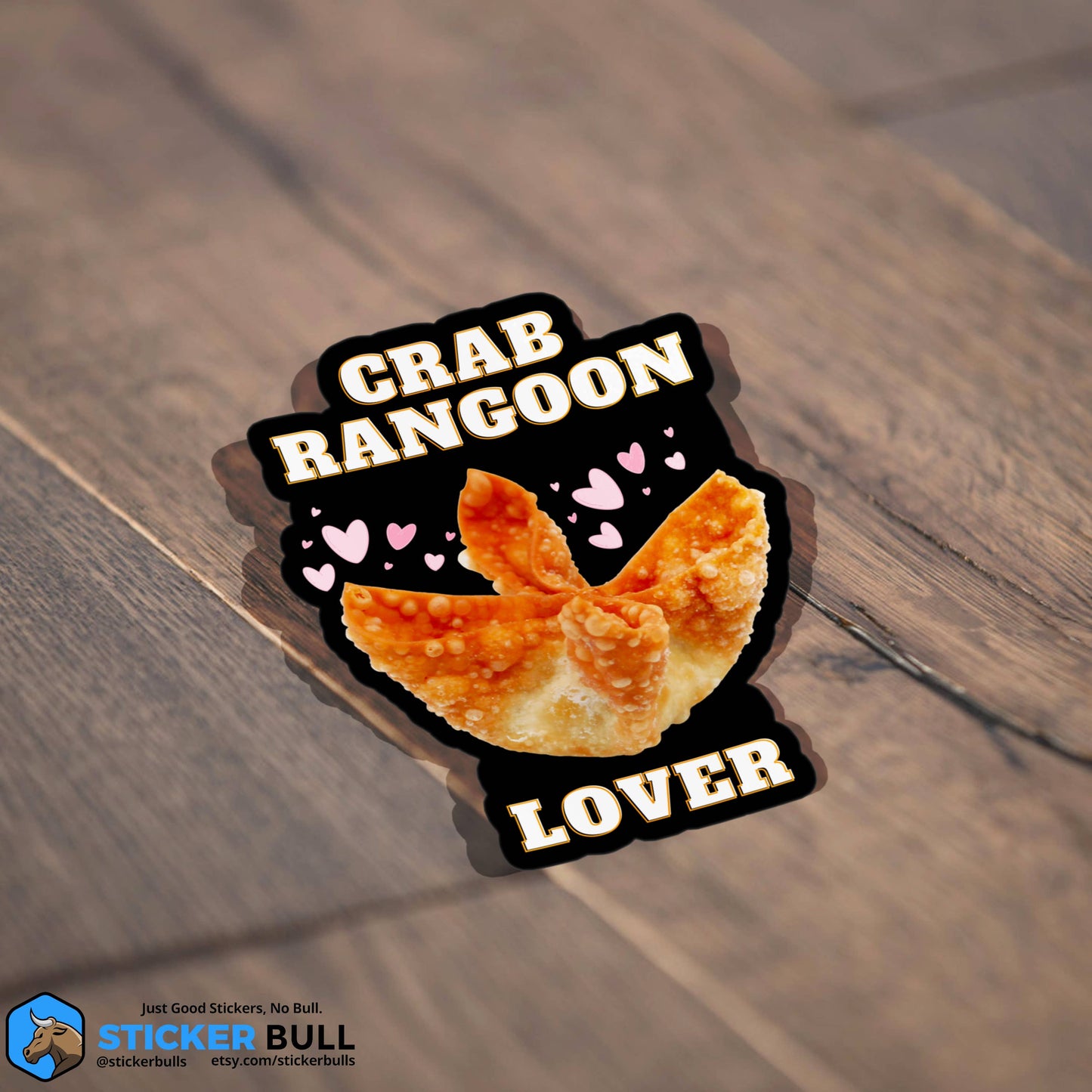 Crab Rangoon Lover Sticker
