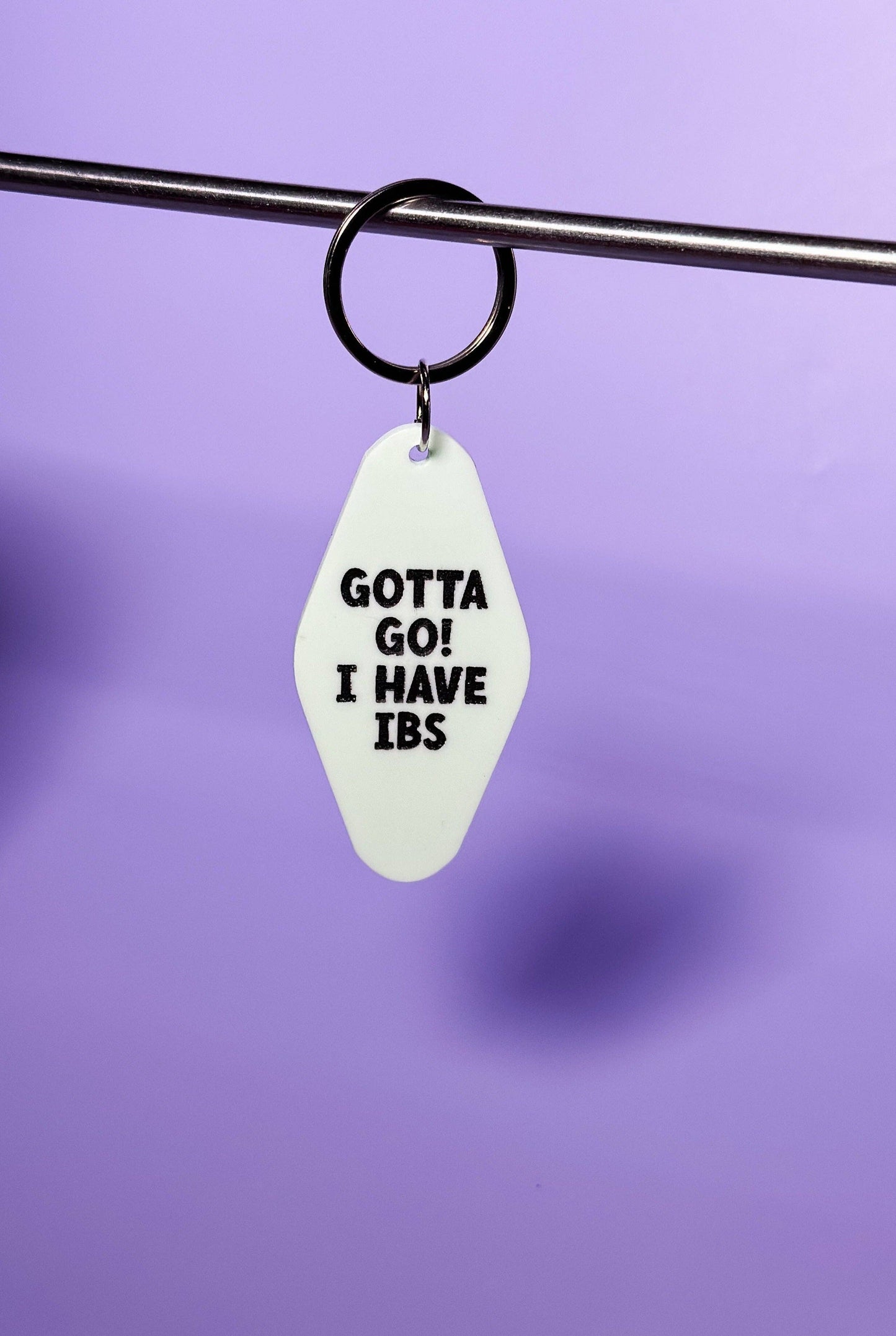 Gotta Go! I have IBS Keychain