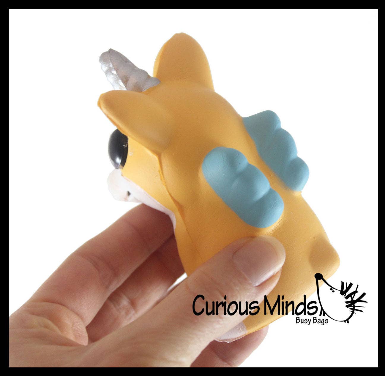 Small Mystical Animal with Horn and Wings Slow Rise Squishy -1Pc