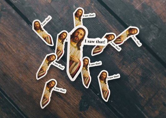 I Saw That Sticker, Jesus Sticker