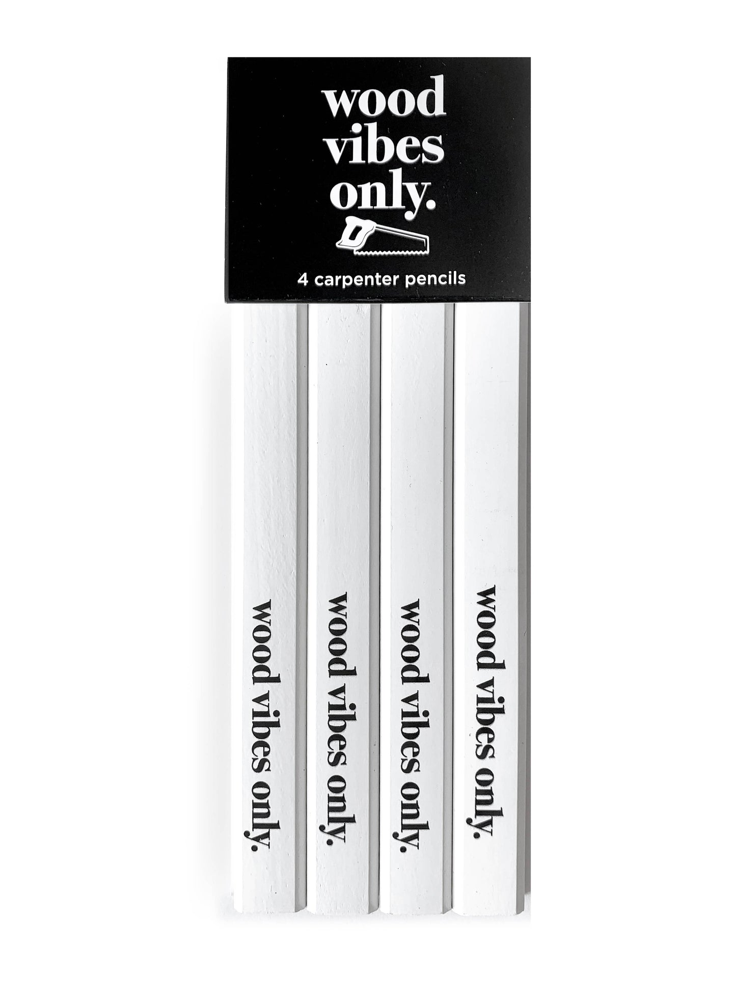WOOD VIBES ONLY CARPENTER PENCIL SET