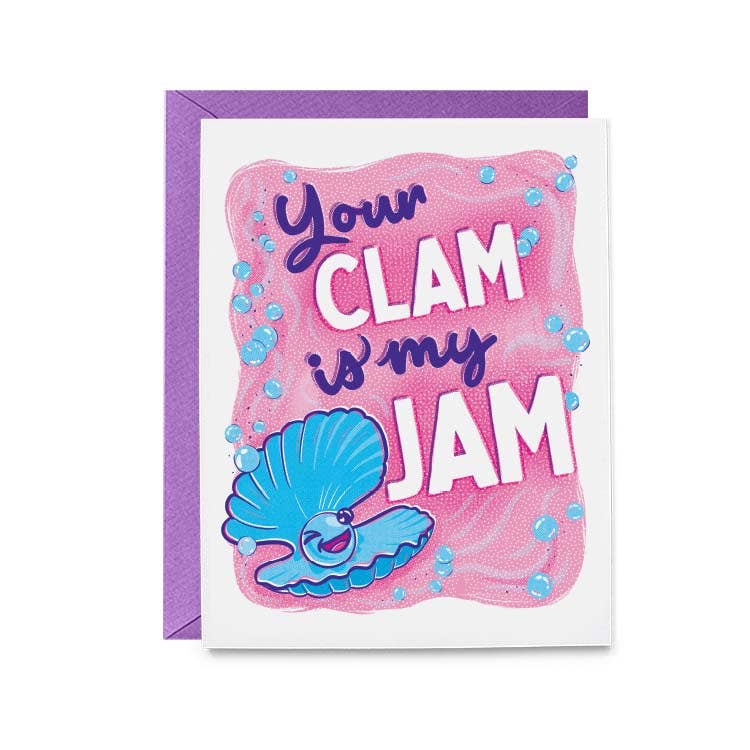 Clam Jam Greeting Card